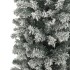 Arco de navidad con aspecto nevado 240