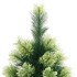 Árbol de Navidad artificial con bisagras y soporte 240