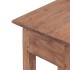 Soporte para plantas madera maciza de caoba 30x30x75
