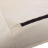 Tumbona plegable de tela Oxford blanco
