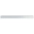Arriate de acero galvanizado plateado 600x80x45