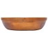 Lavabo de madera maciza de teca Φ40x10