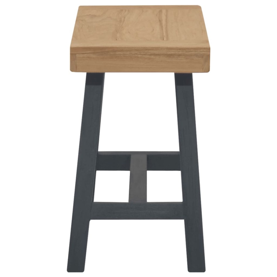 Banco de madera maciza de teca 80