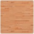 Tablero de mesa cuadrado de madera maciza de haya 80x80x4