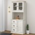 Armario superior tocador VIGO madera pino blanco 78x30x100