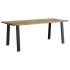 Mesa de comedor madera maciza de acacia 200x90x75