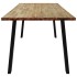 Mesa de comedor madera maciza de acacia 200x90x75