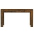 Mesa comedor madera contrachapada roble ahumado 140x74,5x76