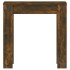 Mesa comedor madera contrachapada roble ahumado 140x74,5x76