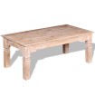 Mesa de centro de madera de acacia 110x60x45 cm