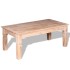 Mesa de centro de madera de acacia 110x60x45