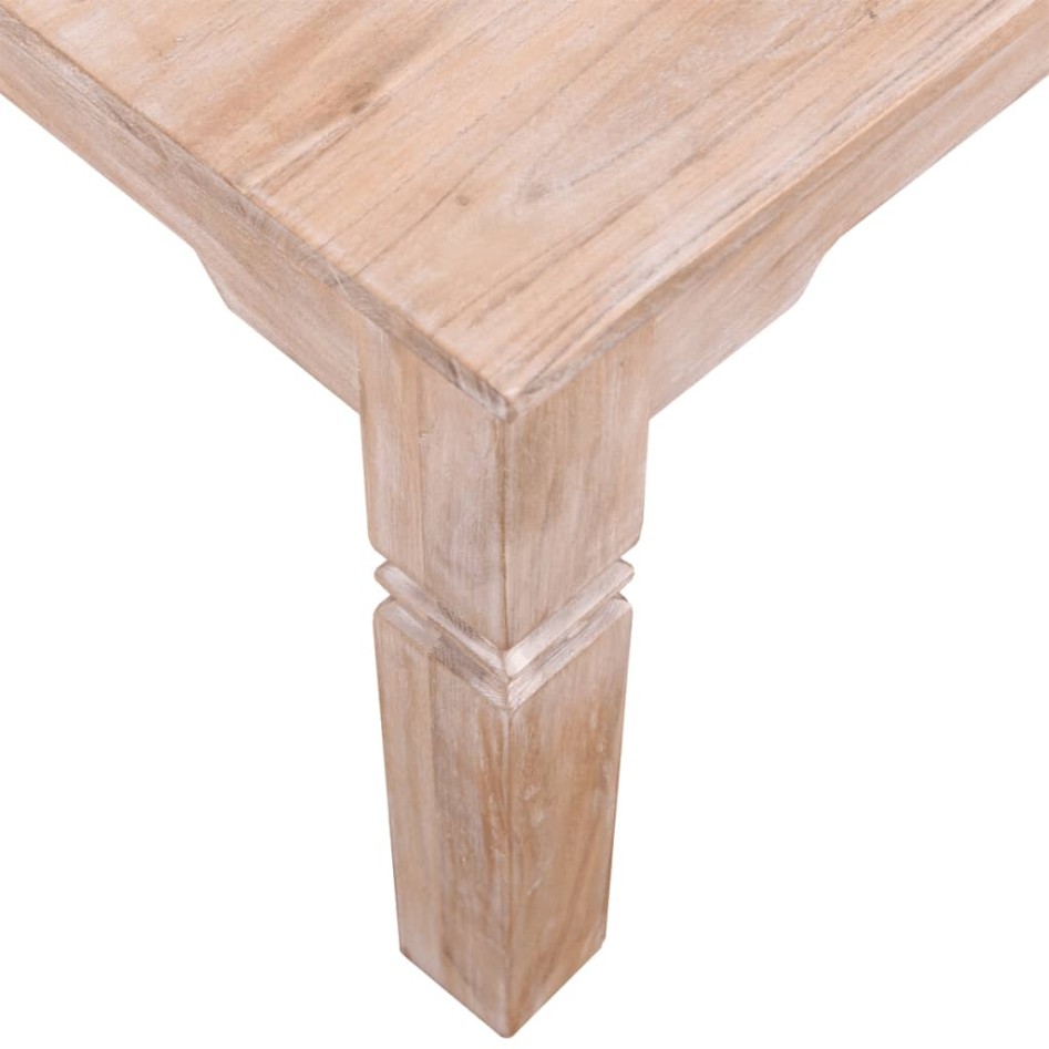 Mesa de centro de madera de acacia 110x60x45