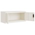 Armario archivador acero blanco 90x40x130