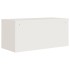 Armario archivador acero blanco 90x40x130