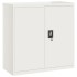 Armario archivador acero blanco 90x40x130