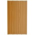 Panel de tejado acero galvanizado color madera 36 uds 80x45