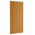 Panel de tejado acero galvanizado color madera 36 uds 100x45