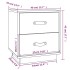 Mesitas de noche 2 uds madera de pino marrón miel 40x34x45