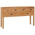 Aparador de madera maciza de teca 125x30x75