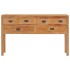 Aparador de madera maciza de teca 125x30x75