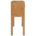 Aparador de madera maciza de teca 125x30x75