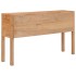 Aparador de madera maciza de teca 125x30x75