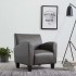 Sillón de cuero sintético