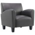Sillón de cuero sintético