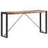 Mesa consola de madera maciza reciclada 150x35x76
