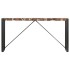 Mesa consola de madera maciza reciclada 150x35x76