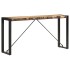 Mesa consola de madera maciza reciclada 150x35x76