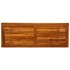 Mesa consola de jardín madera maciza de acacia 110x40x75