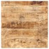 Mesa de bistró cuadrada madera de mango rugosa 60x60x75