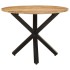 Mesa de comedor madera de mango rugosa redonda 100x100x75