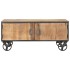 Mesa de centro de madera maciza reciclada 90x50x39