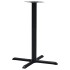 Pata de mesa de bistró hierro fundido negro 76x76x107