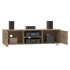 Mueble para TV madera contrachapada roble Sonoma 140x40,5x35