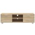 Mueble para TV madera contrachapada roble Sonoma 140x40,5x35