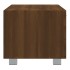 Mueble para TV madera contrachapada marrón roble 140x40,5x35