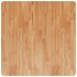 Tablero de mesa cuadrada madera roble marrón claro 80x80x2,5