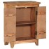 Aparador madera maciza acacia y reciclada 55x33x75