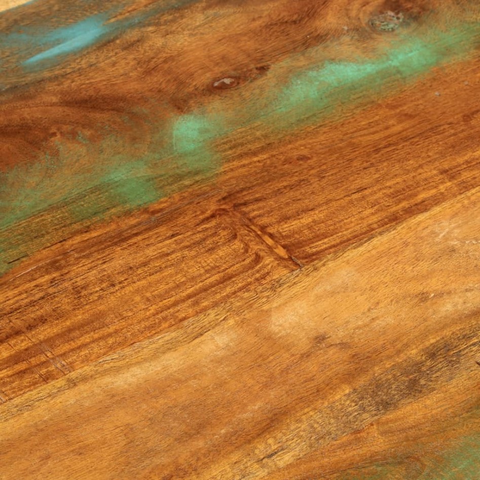 Mesa de centro madera maciza reciclada 100x55x45