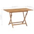 Juego de comedor para jardín 7 piezas madera maciza
