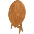 Juego de comedor para jardín 5 piezas madera maciza