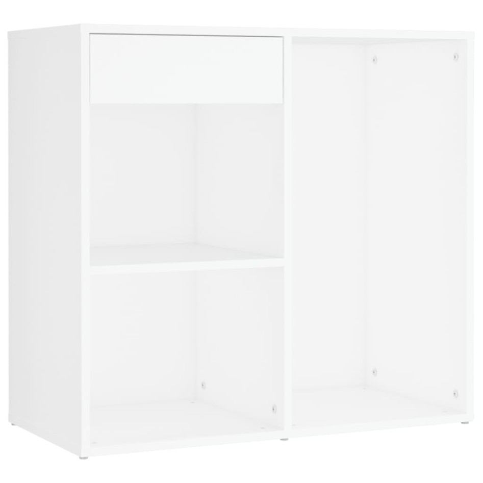 Tocador con LED y 2 armarios madera contrachapada