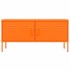 Mueble para TV de acero naranja 105x35x50