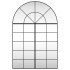 Espejo de pared arco de hierro negro 100x150