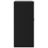 Armario archivador de acero negro 79x40x90