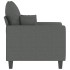 Sillón de tela gris oscuro 60