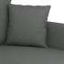 Sillón de tela gris oscuro 60